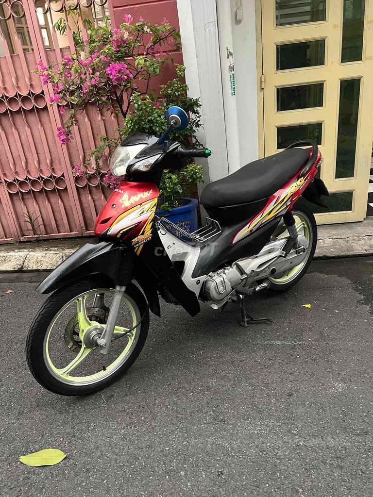 Honda Wave Красно-черный Японский