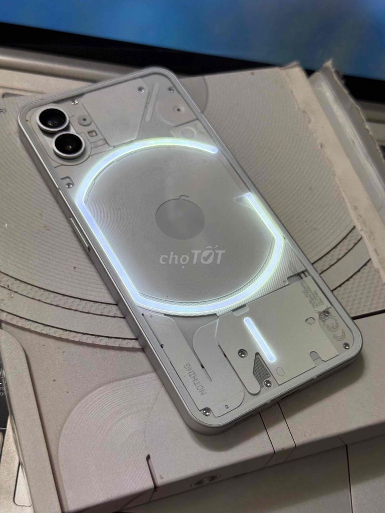 Nothing Phone (1) 8GB/256GB Trắng. Mua bán Điện thoại tại Quận Bình Tân Tp Hồ Chí Minh được đăng bởi PK UY TÍN hình 1