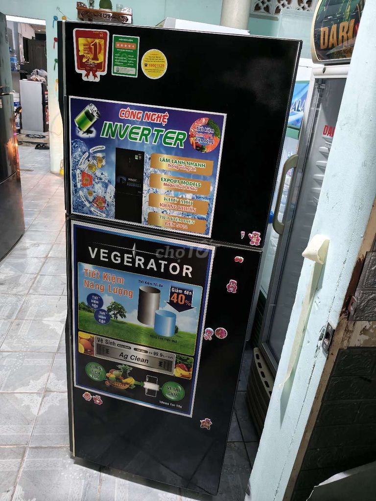 Tủ lạnh Hitachi 250L Inverter Đen. Mua bán Tủ lạnh tại Huyện Hóc Môn Tp Hồ Chí Minh được đăng bởi long hình 1