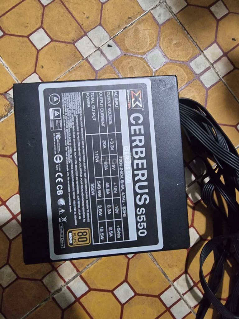 550W 80 Plus Bronze. Mua bán Linh kiện (RAM, Card...) tại Thành phố Thủ Đức Tp Hồ Chí Minh được đăng bởi Nguyễn công thành hình 1