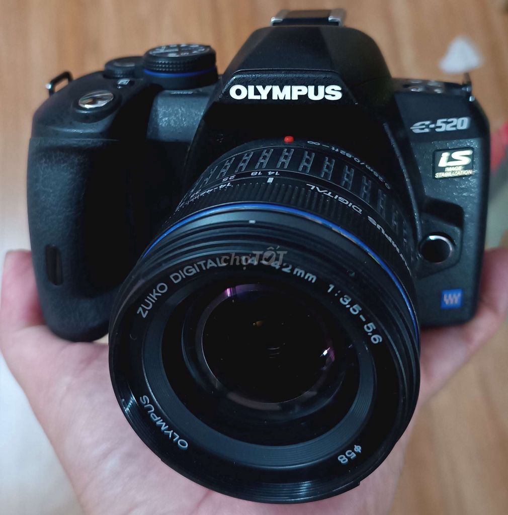 Máy ảnh Olympus E-520 kèm lens Zuiko 14-42mm. Mua bán Máy ảnh, Máy quay tại Quận Hai Bà Trưng Hà Nội được đăng bởi Đoàn Anh hình 1