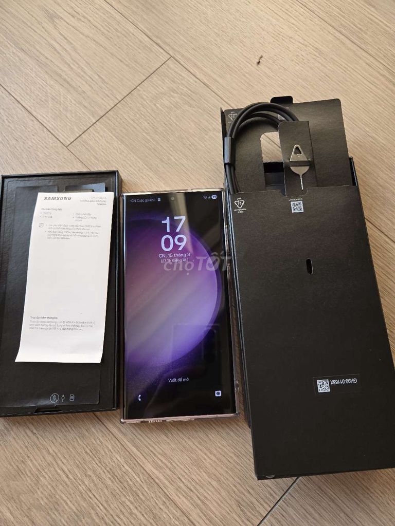 Samsung S23 Ultra 512GB Tím Đã sử dụng. Mua bán Điện thoại tại Thành phố Vũng Tàu Bà Rịa - Vũng Tàu được đăng bởi Viet Dung Hoang hình 1
