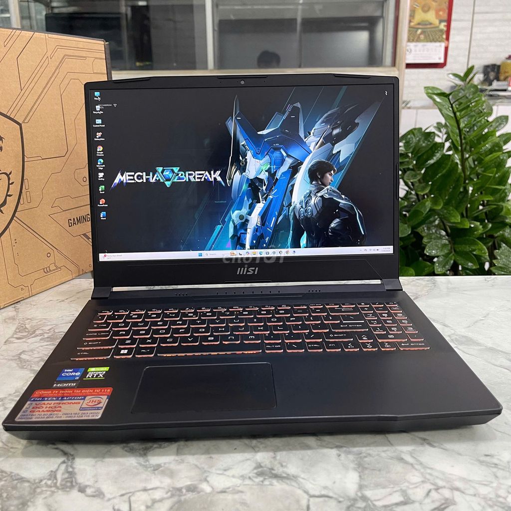 MSI Katana GF66 12UCK  I7-12650H/16/512 RTX 3050. Mua bán Laptop tại Quận Tân Phú Tp Hồ Chí Minh được đăng bởi PHAN TRỌNG THIỆN hình 1