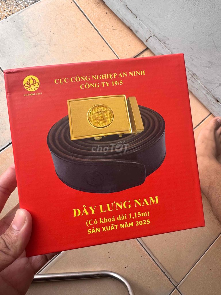 Thắt lưng da nam 1.15m. Mua bán Phụ kiện thời trang khác tại Huyện Cái Bè Tiền Giang được đăng bởi Tr Shop hình 1