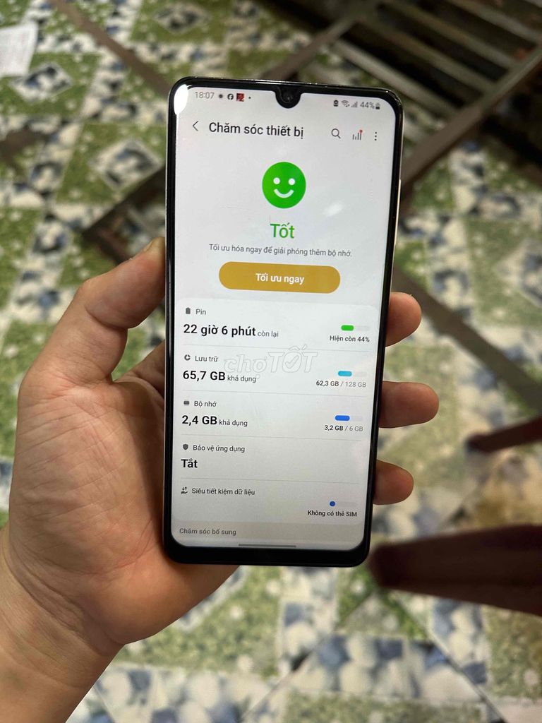 Samsung A31 128GB Trắng Đã dùng. Mua bán Điện thoại tại Quận 12 Tp Hồ Chí Minh được đăng bởi Ngô Đức Duy hình 1