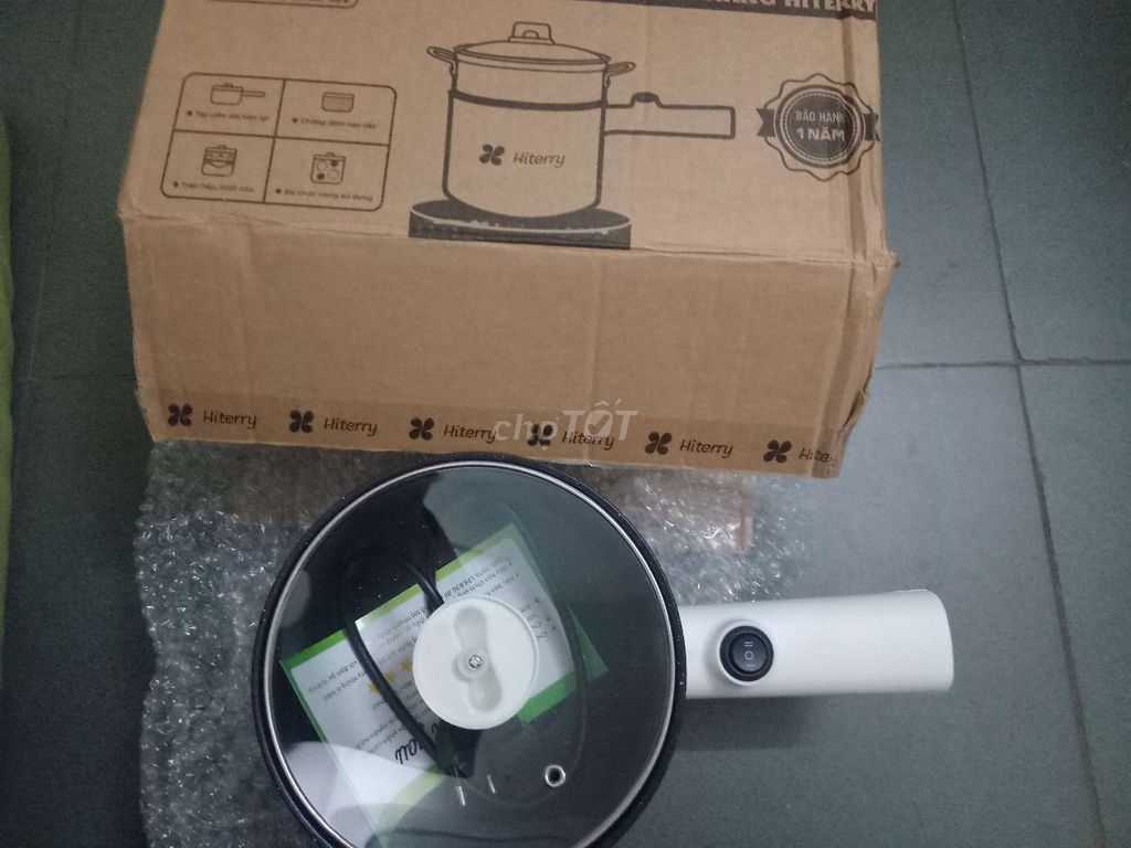 Nồi điện đa năng Hiterry Trắng 1.5 lít. Mua bán Bếp, lò, đồ điện nhà bếp tại Quận 5 Tp Hồ Chí Minh được đăng bởi Nguyenphuong hình 1