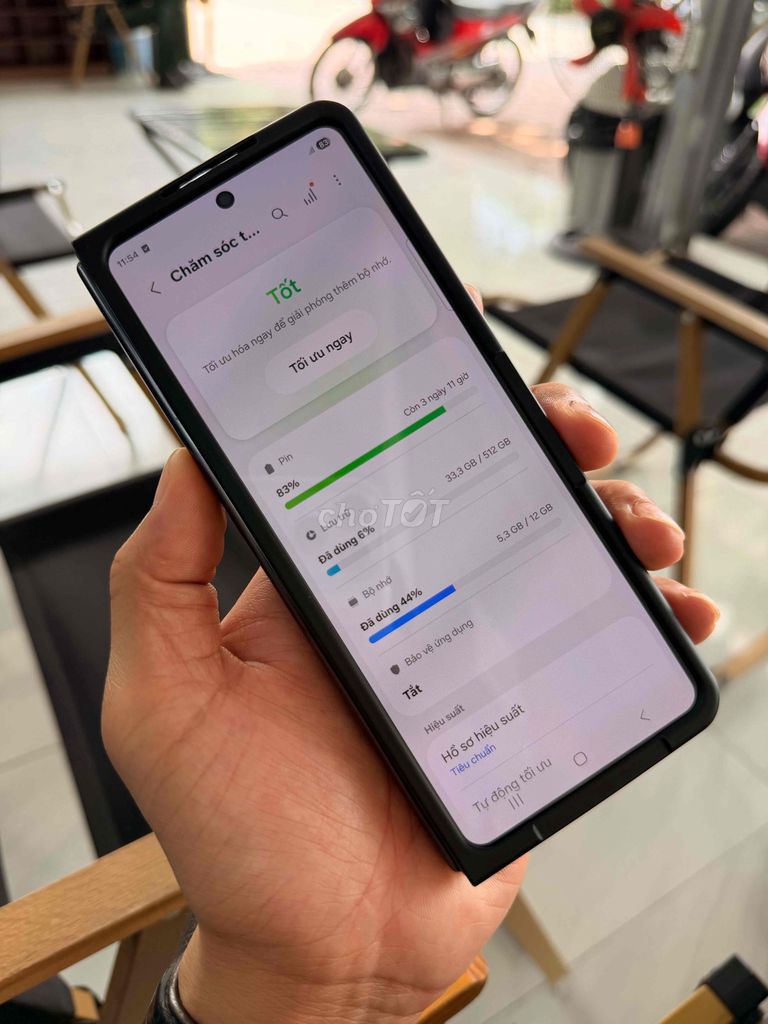 Samsung Fold 5 Đen 512GB Hỏng màn trong. Mua bán Điện thoại tại Quận Long Biên Hà Nội được đăng bởi Thương Nguyễn hình 1