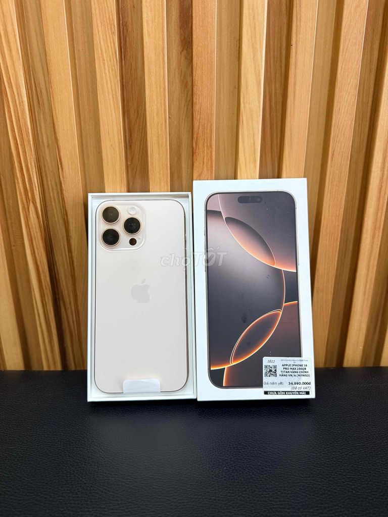 Apple iPhone 16 Pro Max 256GB. Mua bán Điện thoại tại Quận 8 Tp Hồ Chí Minh được đăng bởi Lê Đặng Minh Khang hình 1