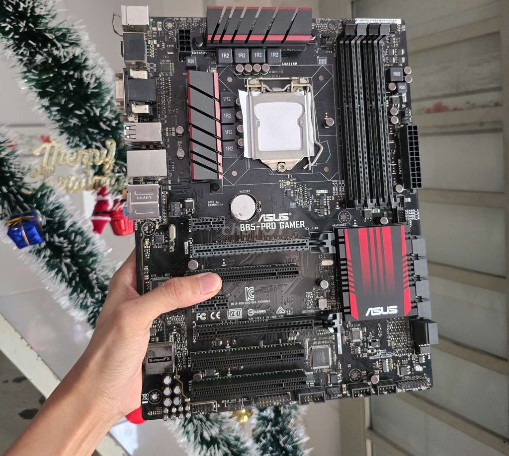 Sẵn sl ASUS B85 PRO GAMER 4KHE FULL CỔNG LIKE NEW