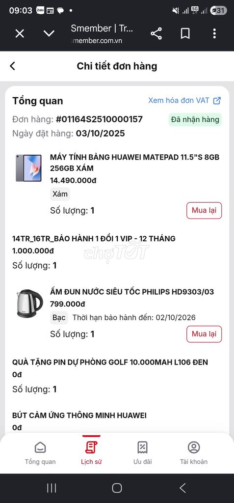 Cần bán nhanh Huawei MatePad 11.5 S còn bảo hành. Mua bán Máy tính bảng tại Thành phố Hà Tĩnh Hà Tĩnh được đăng bởi Nguyễn Duy Thìn hình 1