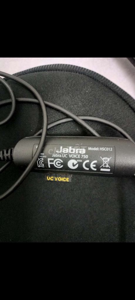 Tai nghe Jabra UC VOICE 750 Đen. Mua bán Tivi, Âm thanh tại Quận Thanh Khê Đà Nẵng được đăng bởi Hảo Vi hình 1