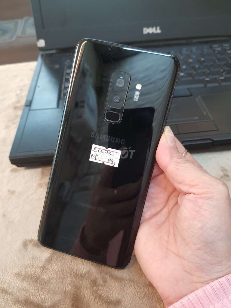 Galaxy S9+ màu đen máy Hàn Mỹ sd 1sim ram 6/64gb. Mua bán Điện thoại tại Quận Thanh Xuân Hà Nội được đăng bởi ĐC 173 NGUYỄN XIỂN TX HN  hình 1