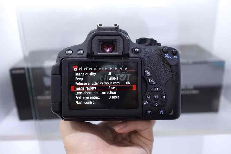 Máy ảnh Canon 700D Đen đã qua sử dụng. Mua bán Máy ảnh, Máy quay tại Quận 10 Tp Hồ Chí Minh được đăng bởi Máy Ảnh MD hình 1