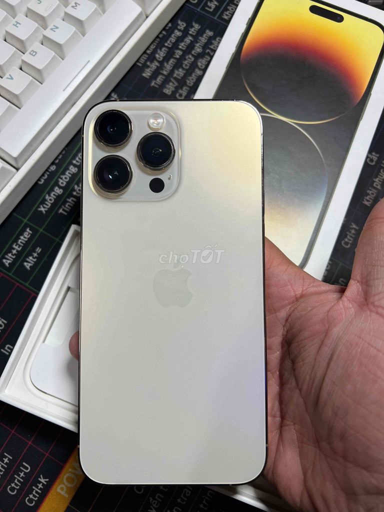 iPhone 14 Pro Max 256GB Gold VN/A. Mua bán Điện thoại tại Huyện Tiểu Cần Trà Vinh được đăng bởi BatDongSanQuan6 hình 1