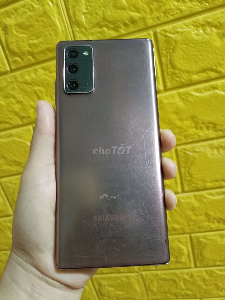 Samsung Galaxy Note 20 256g bản việt . Mua bán Điện thoại tại Thành phố Buôn Ma Thuột Đắk Lắk được đăng bởi Cẩm Nhung hình 1