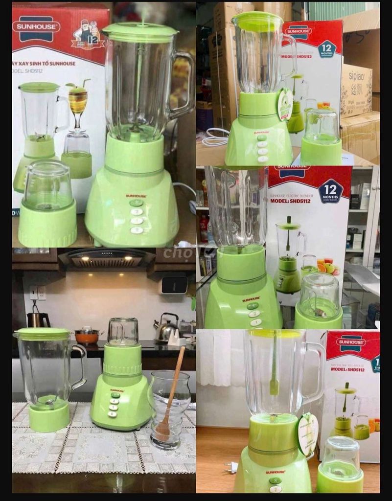 Máy xay sinh tố Sunhouse SHD5112. Mua bán Bếp, lò, đồ điện nhà bếp tại Quận Thanh Khê Đà Nẵng được đăng bởi Gia Dụng Thủy Lê hình 1