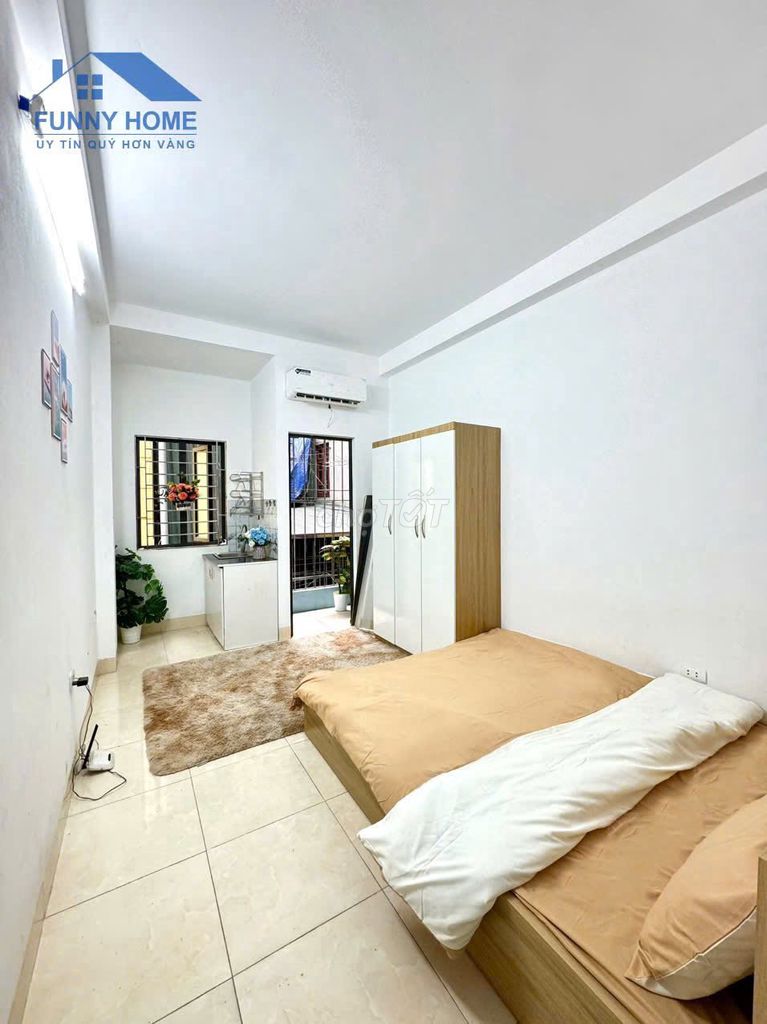 Cho thuê Studio Mễ Trì Thượng, Nam Từ Liêm, có thang máy