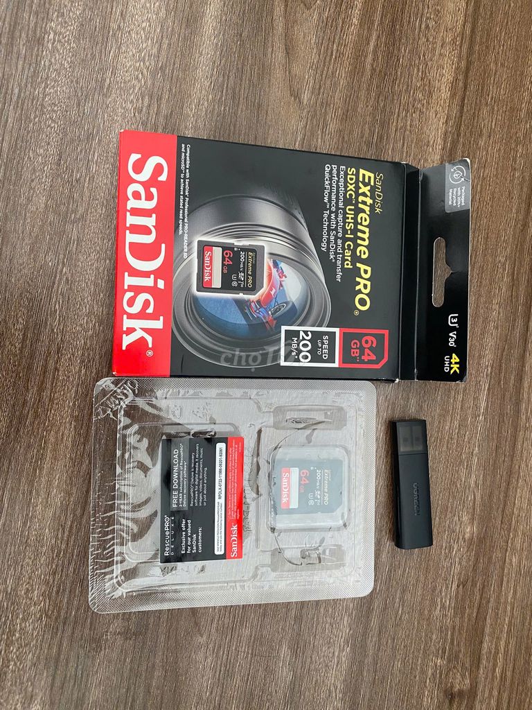 Thẻ nhớ SanDisk Extreme PRO 64GB. Mua bán Phụ kiện (Màn hình, Chuột...) tại Huyện Ninh Sơn Ninh Thuận được đăng bởi Khanh hình 1