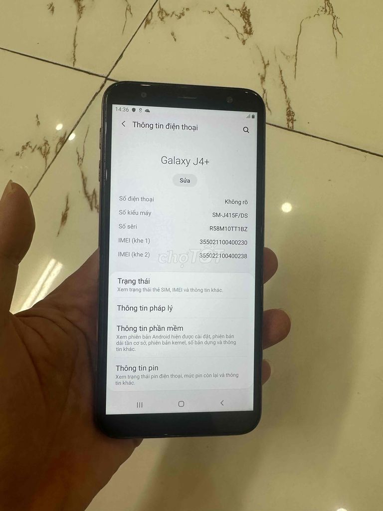 Bán Samsung J4plus zin cũ. Mua bán Điện thoại tại Quận Hà Đông Hà Nội được đăng bởi Mạnh Mobile hình 1