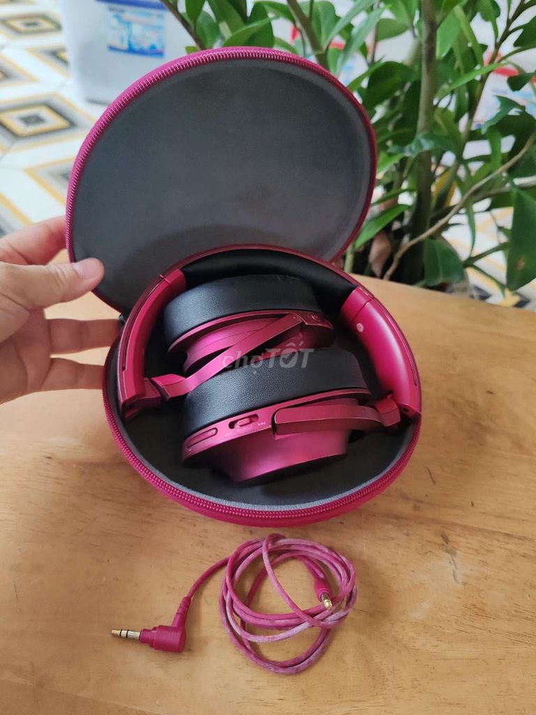 Tai nghe Sony MDR-100ABN Hồng. Mua bán Tivi, Âm thanh tại Quận 7 Tp Hồ Chí Minh được đăng bởi Vy Vy hình 1