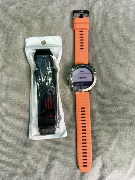 Garmin Fenix 6 Titanium 47mm Cam. Mua bán Thiết bị đeo thông minh tại Quận 5 Tp Hồ Chí Minh được đăng bởi Hội Đồ Điện Tử hình 1