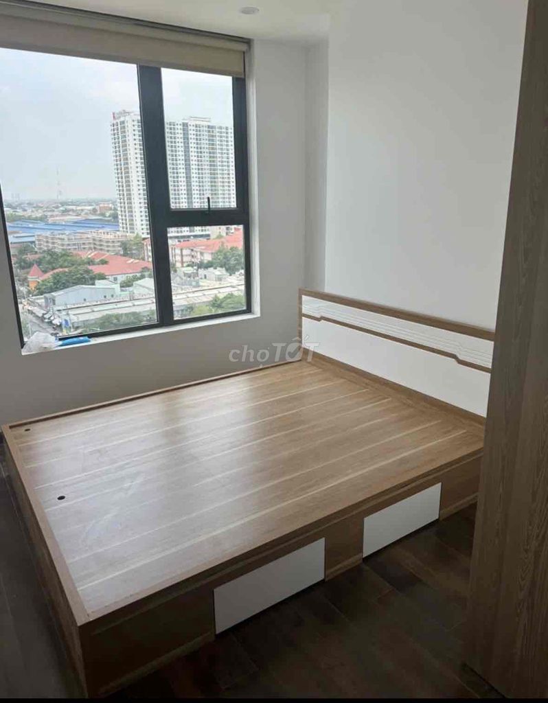 Giường ngủ gỗ MDF 1m6x2m phong cách hiện đại. Mua bán Giường, chăn ga gối nệm tại Quận Bình Tân Tp Hồ Chí Minh được đăng bởi Hong Le hình 1