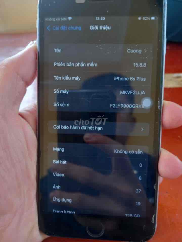 Apple iPhone 6s Plus 128GB Xám Đã qua sử dụng. Mua bán Điện thoại tại Huyện Kim Thành Hải Dương được đăng bởi điện thoại cỏ giá rẻ hình 1