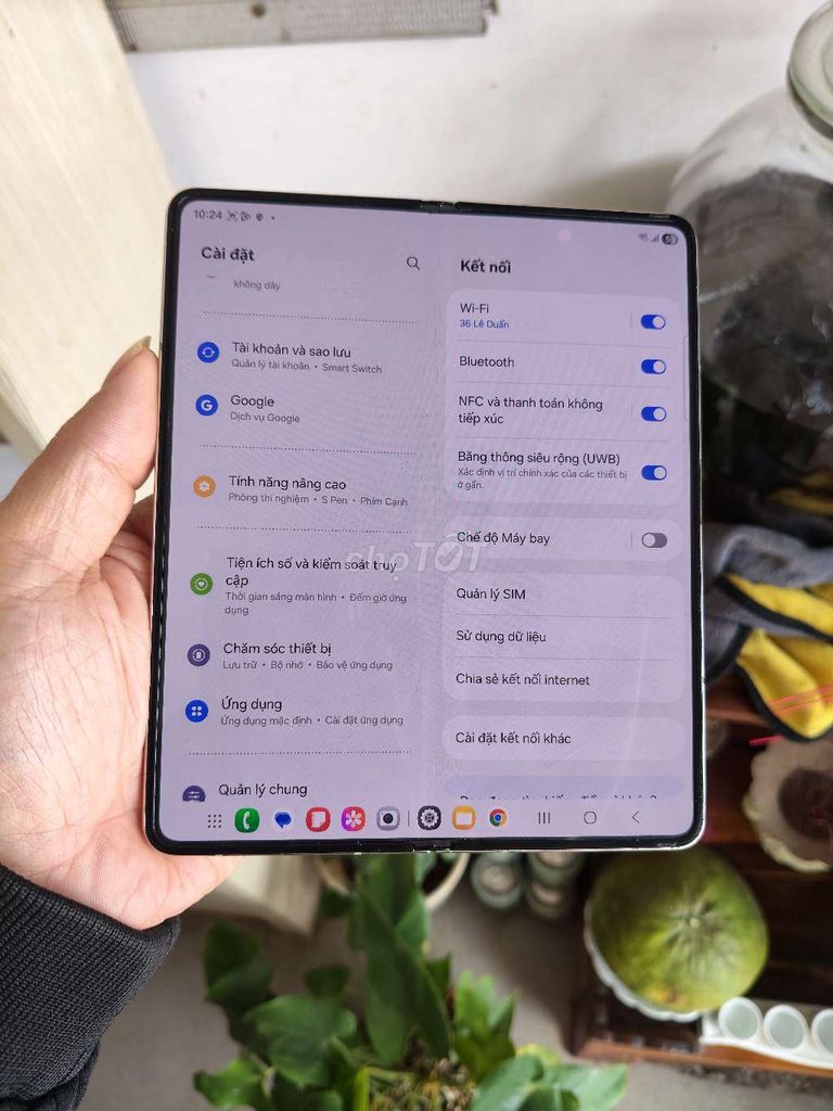 Samsung Galaxy Z Fold4 256GB Trắng. Mua bán Điện thoại tại Thành phố Buôn Ma Thuột Đắk Lắk được đăng bởi 36 lê Duẩn BMT của hàng sơnmobile  hình 1