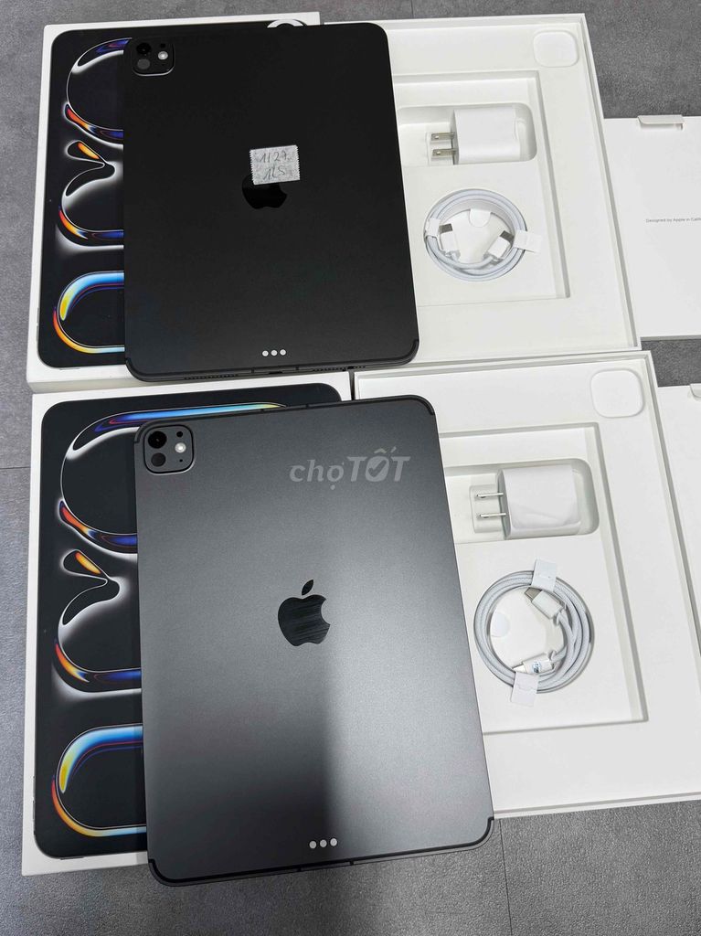 ipad pro M5 11in 256g 5G LTE sạc 2L BH 6/2027. Mua bán Máy tính bảng tại Quận 10 Tp Hồ Chí Minh được đăng bởi Táo Tốt Apple  hình 1