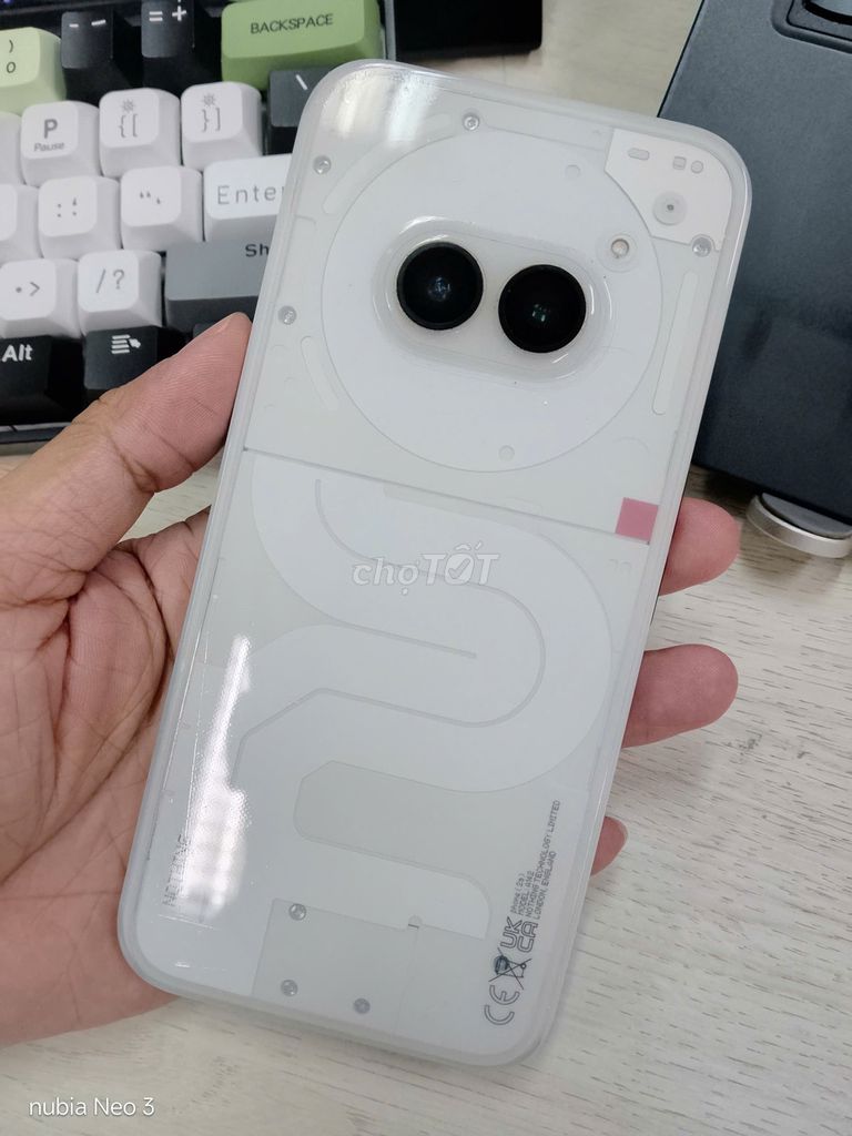 Nothing Phone 2a 256GB Trắng. Mua bán Điện thoại tại Quận 4 Tp Hồ Chí Minh được đăng bởi Phương Lê hình 1