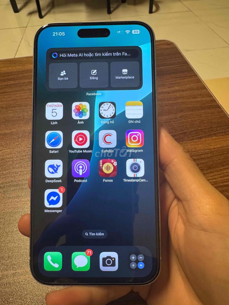 Apple iPhone 15 Plus 128GB VN/A xanh dương. Mua bán Điện thoại tại Huyện Kim Động Hưng Yên được đăng bởi Thành Nguyễn hình 1