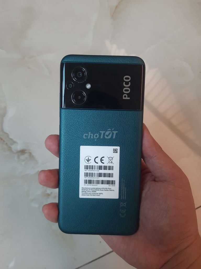 POCO M5 6GB/128GB Xanh. Mua bán Điện thoại tại Thành phố Bắc Ninh Bắc Ninh được đăng bởi Lê Văn Cường hình 1