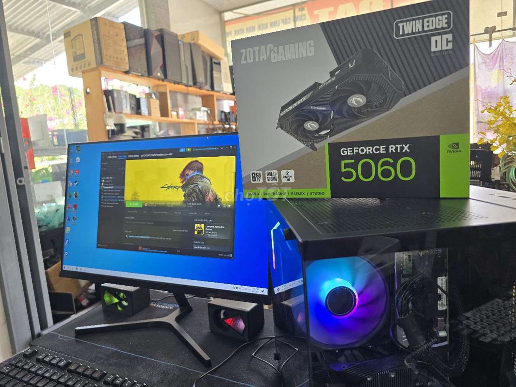 i5 14600KF RTX 5060 full bh 08-2028. Mua bán Máy tính để bàn tại Huyện Nhơn Trạch Đồng Nai được đăng bởi Vi Tính Quốc Đạt  hình 1