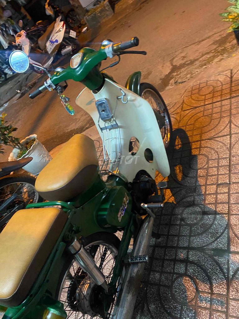 Honda Cub 50cc Xanh lá, Trắng. Mua bán Xe máy tại Quận Bình Tân Tp Hồ Chí Minh được đăng bởi Điệp hình 7
