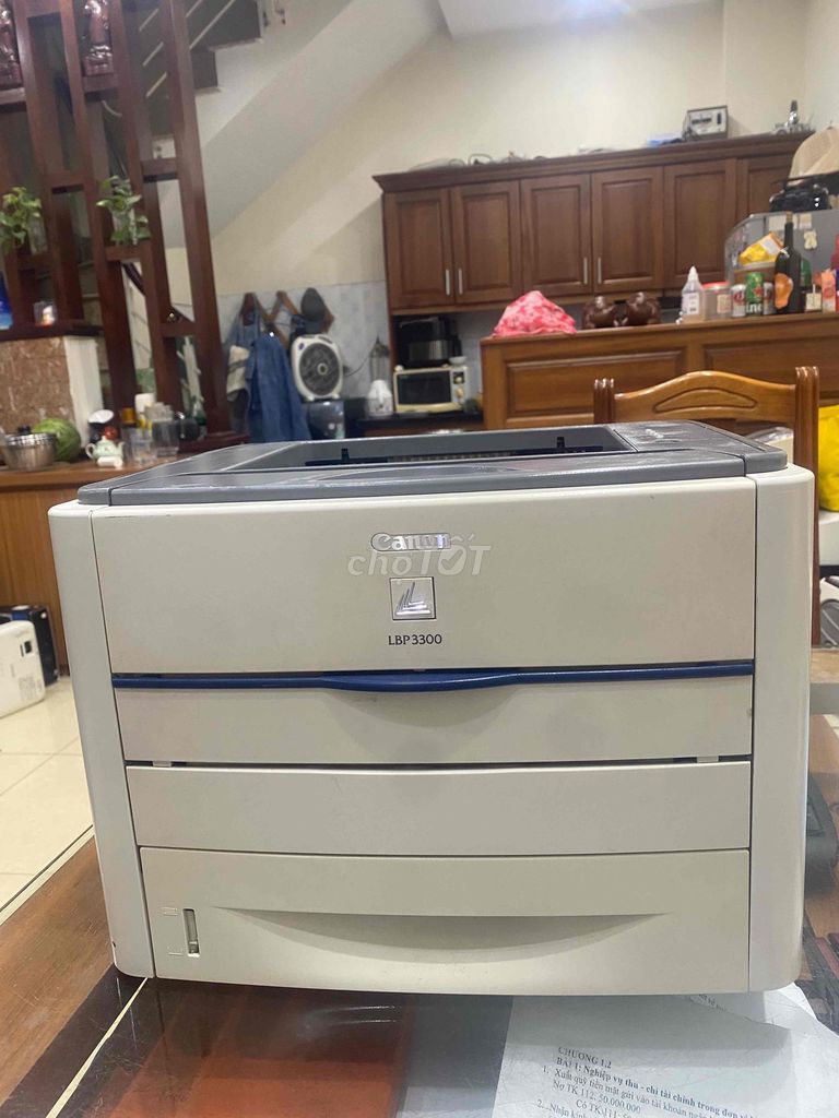 Máy in Canon LBP 3300 in 2 mặt còn mới. Mua bán Đồ dùng văn phòng tại Quận Long Biên Hà Nội được đăng bởi Viet Nguyen hình 1