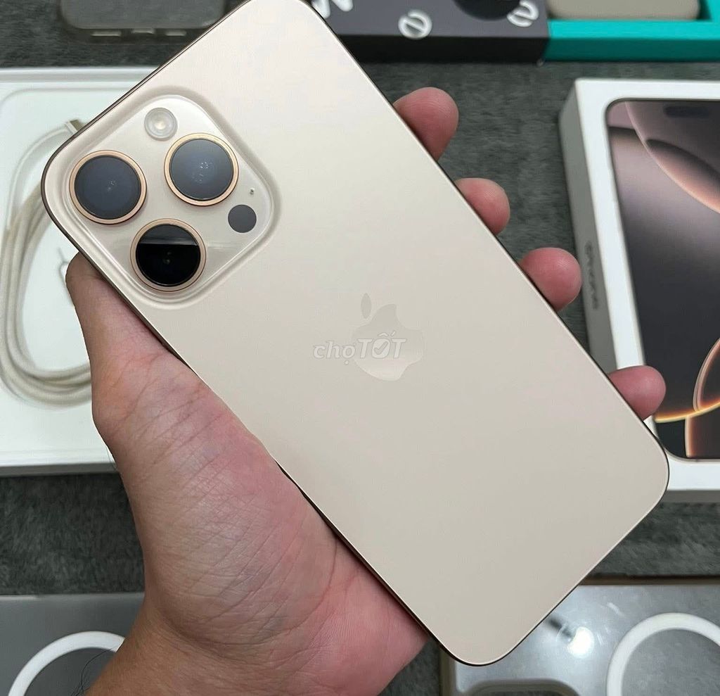 Cần tiền - iPhone 16 ProMax 256 Gold (chưa sửa). Mua bán Điện thoại tại Quận 10 Tp Hồ Chí Minh được đăng bởi Minh Cường hình 1