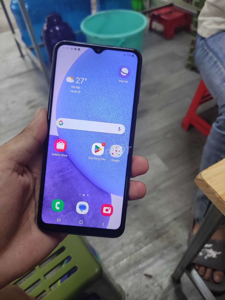Samsung A23 ram 6/128 Android 13 pin 5000. Mua bán Điện thoại tại Quận Cầu Giấy Hà Nội được đăng bởi Ngo thanh tuan hình 1