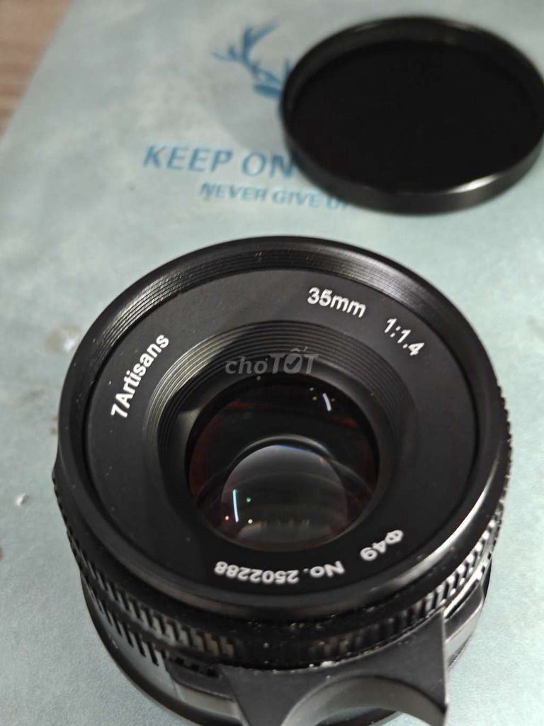 Ống kính 7artisans 35mm f1.4 Fujifilm Đen. Mua bán Máy ảnh, Máy quay tại Thành phố Thủ Đức Tp Hồ Chí Minh được đăng bởi Lê Mạnh Dũng hình 1