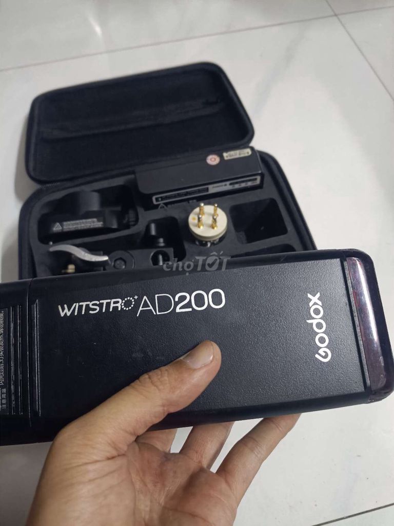 Đèn flash Godox AD200 Đen. Mua bán Máy ảnh, Máy quay tại Huyện Nhơn Trạch Đồng Nai được đăng bởi Hau hình 1