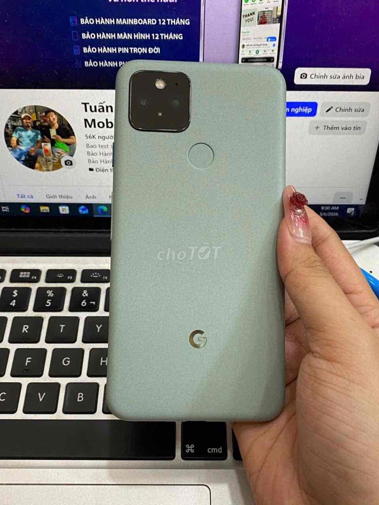 Google Pixel 5 128GB Xanh xách tay giá rẻ. Mua bán Điện thoại tại Quận 3 Tp Hồ Chí Minh được đăng bởi Tuấn Nguyễn hình 1