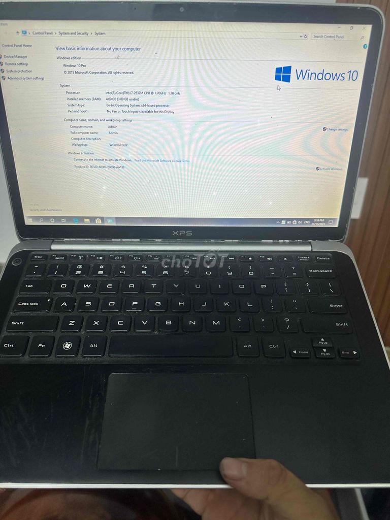 Dell XPS i7 2637M 4GB/120GB Bạc. Mua bán Laptop tại Quận 12 Tp Hồ Chí Minh được đăng bởi Hoàng hình 1
