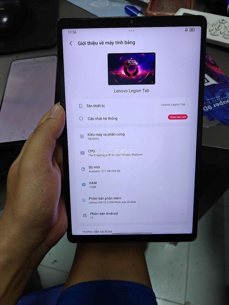 Lenovo Tab Y700 Snap 8 Gen1 Plus 12GB/256GB. Mua bán Máy tính bảng tại Quận 12 Tp Hồ Chí Minh được đăng bởi Điện Thoại Giá Tốt hình 1