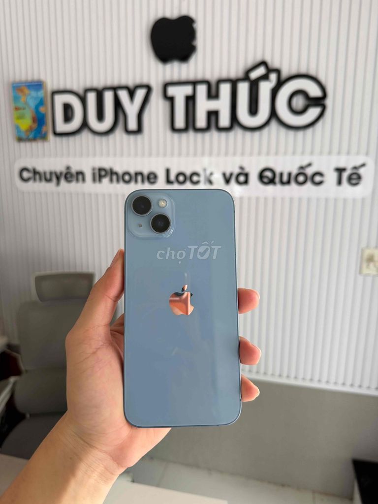 Apple iPhone 14 Plus 128GB Xanh Quốc tế Mỹ Đẹp 99%. Mua bán Điện thoại tại Quận Ninh Kiều Cần Thơ được đăng bởi Duy Thức chuyên iphone Lock Cần Thơ hình 1