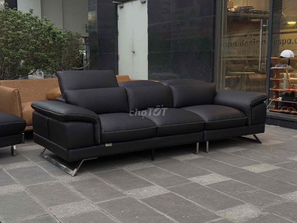 sofa da bò thật. Mua bán Bàn ghế tại Quận Hoàng Mai Hà Nội được đăng bởi Tâm Nguyên Nguyễn hình 3