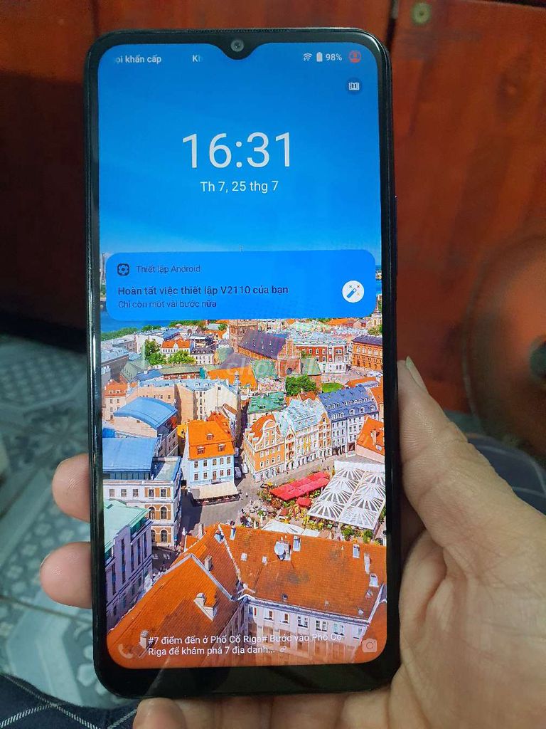 Vivo Y21s 128GB Xanh 4GB. Mua bán Điện thoại tại Thành phố Biên Hòa Đồng Nai được đăng bởi Danh hình 1