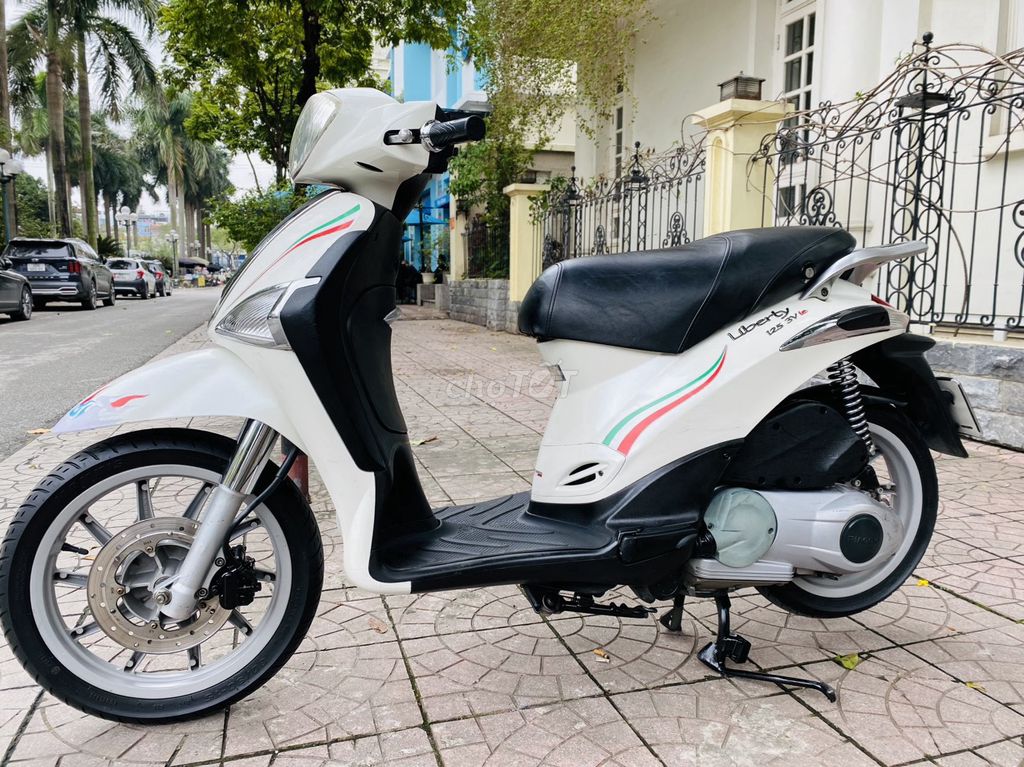 Piaggio Liberty 125 3VIE TRẮNG  Máy Zin Chất. Mua bán Xe máy tại Quận Nam Từ Liêm Hà Nội được đăng bởi THANH BÌNH hình 5