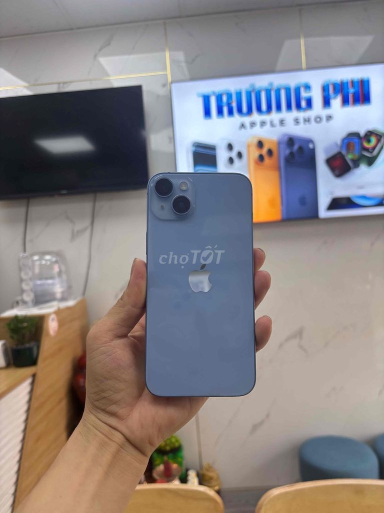 Apple iPhone 14 Plus 128GB Xanh. Mua bán Điện thoại tại Quận Sơn Trà Đà Nẵng được đăng bởi Diễm Diễm hình 1