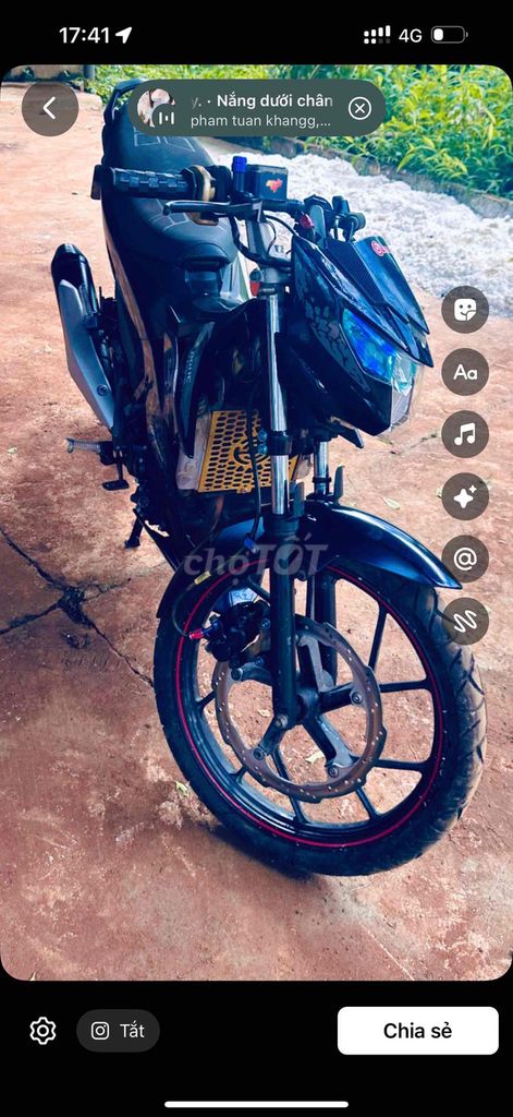 satria 150. Mua bán Xe máy tại Thành phố Buôn Ma Thuột Đắk Lắk được đăng bởi trung nguyên hình 2