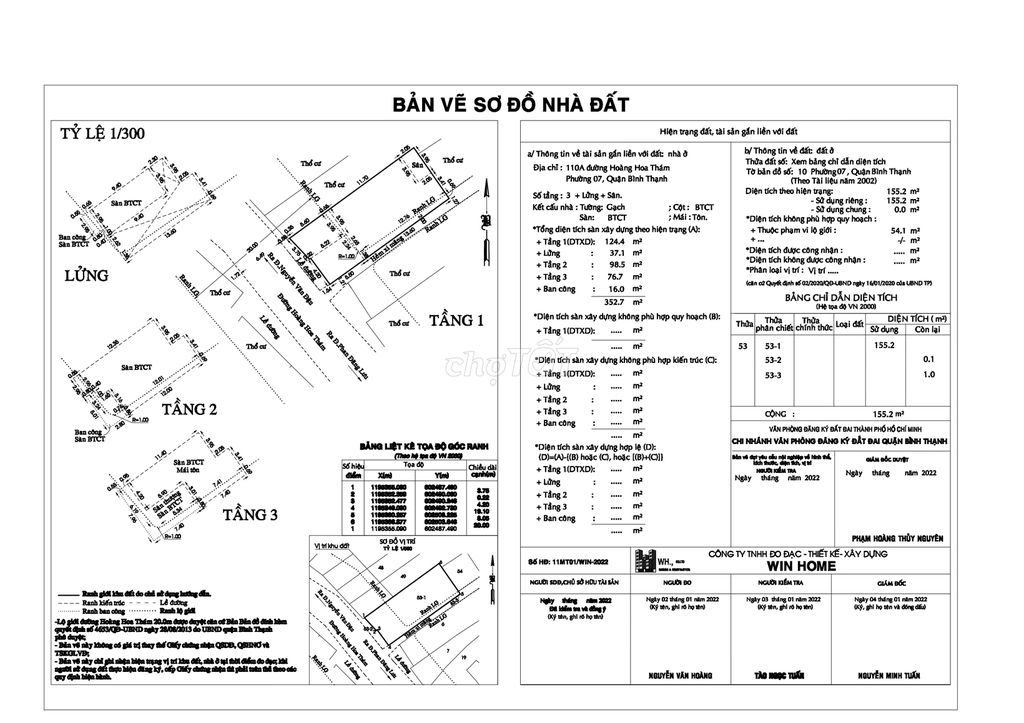 Mặt tiền 110A Hoàng Hoa Thám, P.7, Q.Bình Thạnh, TPHCM