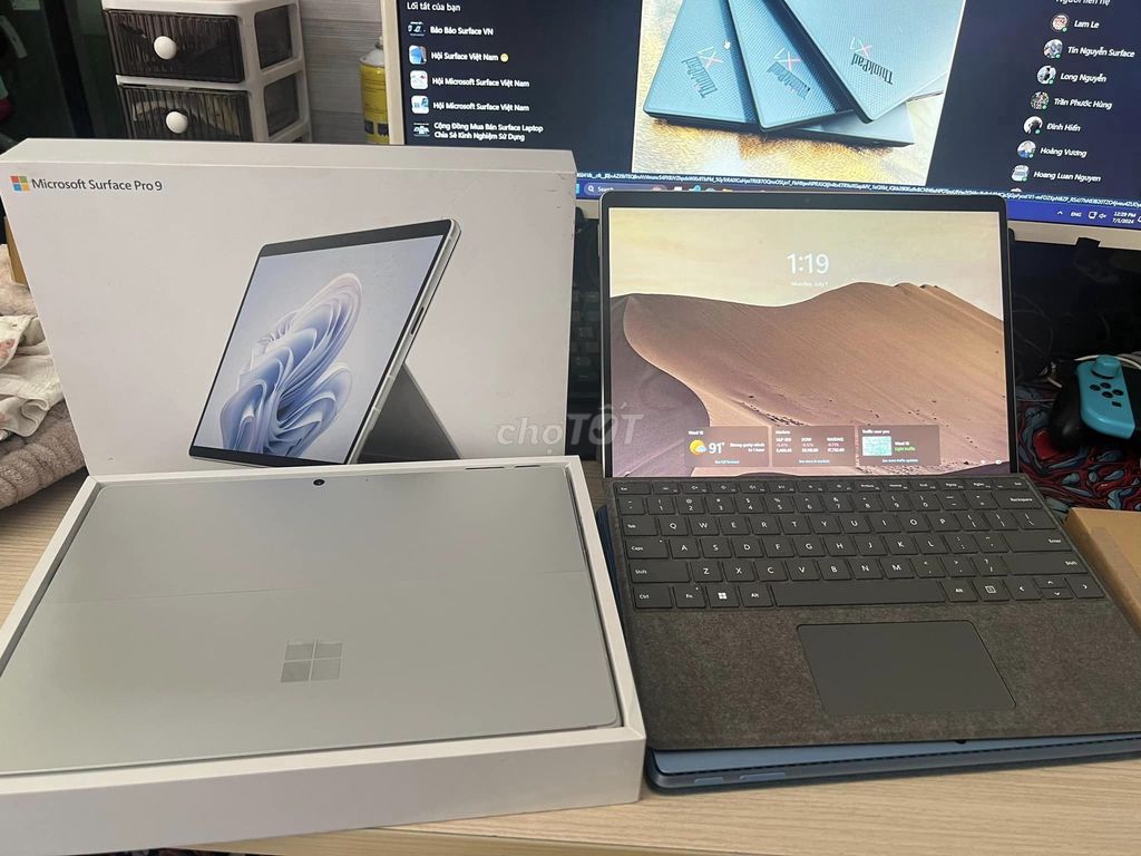 Surface Pro 9 SQ3/16GB/256GB LTE 5G fullbox. Mua bán Laptop tại Quận Gò Vấp Tp Hồ Chí Minh được đăng bởi Linh Surface Bảo Bảo hình 1